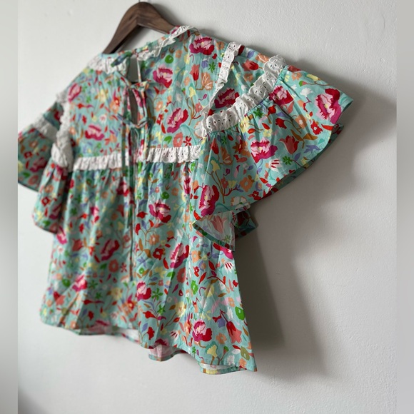 CROSBY by Mollie Burch Ella Top – Island Floral – Size Small – NWOT - Picture 9 of 11